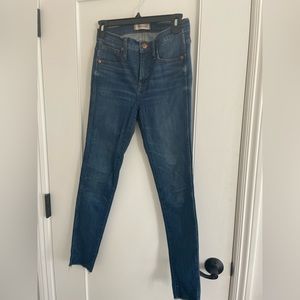 Madewell 9” High-rise Skinny Jeans size 26